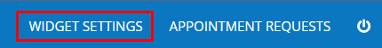 Widget Customization Online Scheduling Widget Customization Online Scheduling